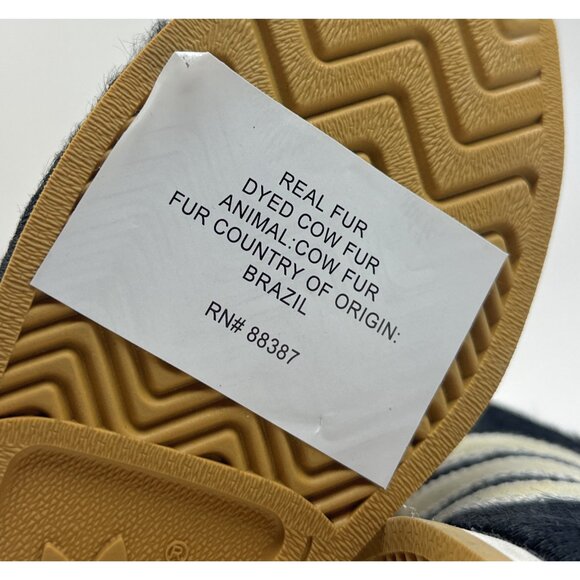 Adidas Originals Country OG Cow Fur Black Womens 10 Shoes Sneakers Low JQ0545 - Picture 9 of 11